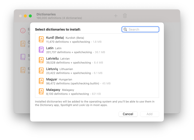 Dictionary User Guide for Mac - Apple Support