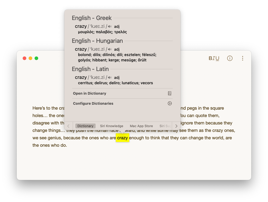 Dictionary User Guide for Mac - Apple Support